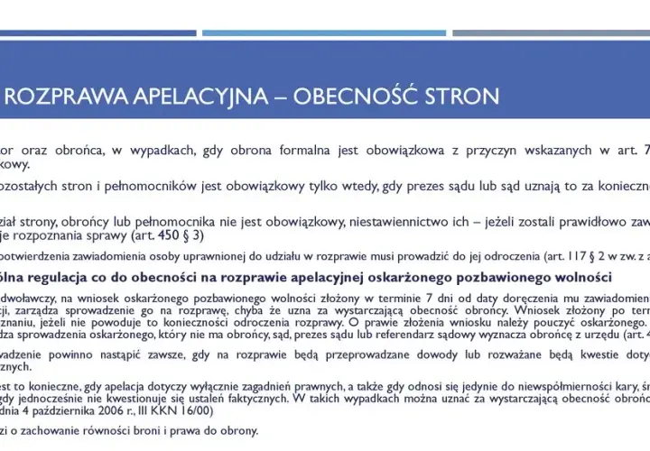 Jak wygląda rozprawa apelacyjna? Kluczowe informacje i przebieg procesu