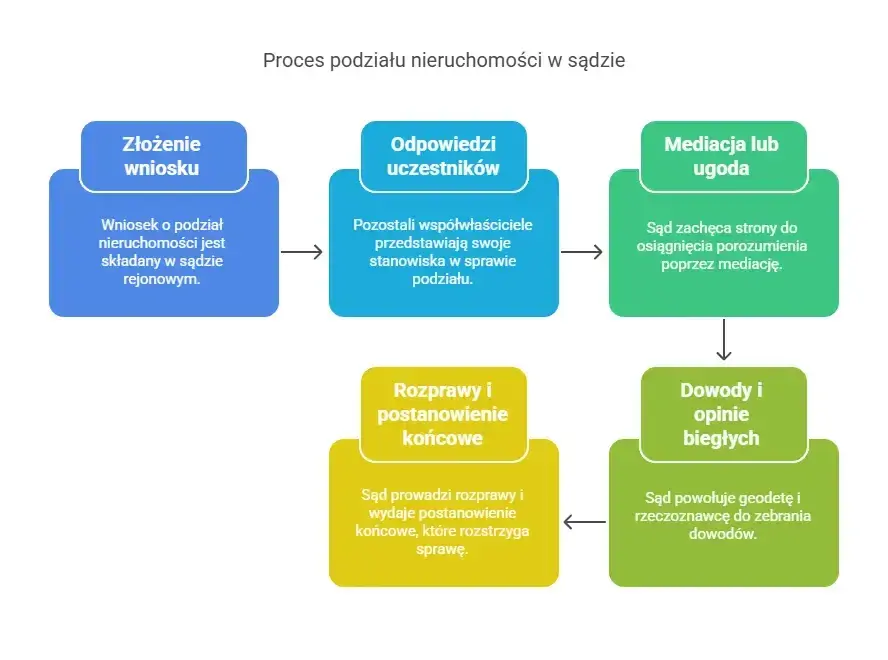Jak przebiega rozprawa o zniesienie współwłasności? Kluczowe informacje